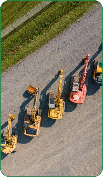 Heavy equipment tracked in ArboStar